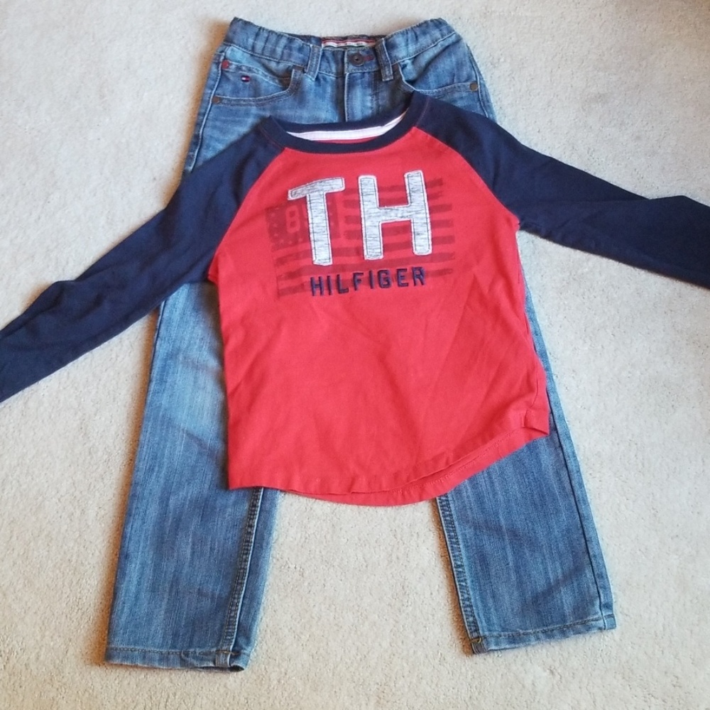 Boys Tommy Hilfiger Outfit - Size S (6-7)